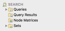 Search folder in Navigation View.