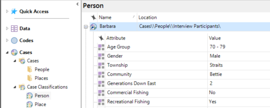 Cases displayed in List View.